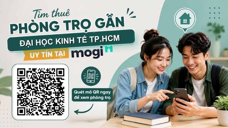 Nên tìm thuê phòng trọ TP.HCM gần Đại học UEH