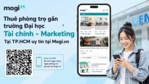 Kinh nghiệm thuê trọ gần trường Đại học Tài Chính Marketing (UFM) 12 Thuê phòng trọ gần Trường đại học Tài chính - Marketing TP.HCM trên Mogi.vn