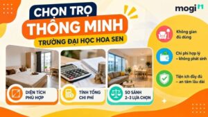 Kinh nghiệm thuê trọ gần trường Đại học Hoa Sen 10 Đừng chỉ nhìn giá thuê mà bỏ qua diện tích sử dụng