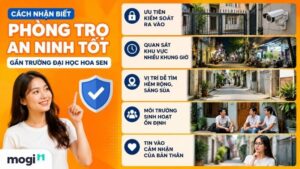 Kinh nghiệm thuê trọ gần trường Đại học Hoa Sen 11 Cách nhận biết phòng trọ có an ninh tốt gần Đại học Hoa Sen