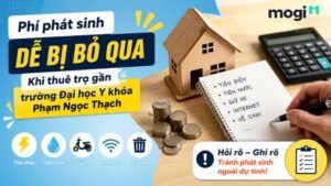 Kinh nghiệm thuê trọ gần trường Đại học Y khoa Phạm Ngọc Thạch 8 Các chi phí phát sinh dễ bị bỏ qua khi thuê trọ gần Đại học Phạm Ngọc Thạch