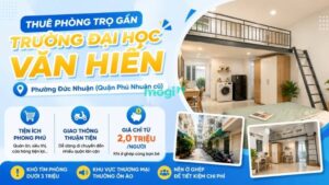 Kinh nghiệm thuê trọ gần trường Đại học Văn Hiến 7 Khu vực trọ gần trường Đại học Văn Hiến ở phường Đức Nhuận (Quận Phú Nhuận cũ)