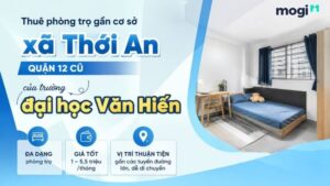 Kinh nghiệm thuê trọ gần trường Đại học Văn Hiến 8 Khu vực trọ gần trường Đại học Văn Hiến ở xã Thới An (Quận 12 cũ)