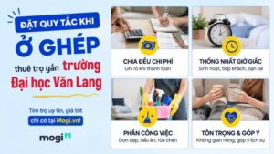 Kinh nghiệm thuê trọ gần trường Đại học Văn Lang 6 Sinh viên nên đặt ra quy tắc sinh hoạt chung khi thuê phòng trọ ở ghép gần trường VLU