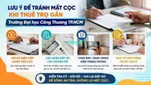 Kinh nghiệm thuê trọ gần trường Đại học Công Thương 9 Lưu ý để tránh mất cọc khi thuê trọ gần Đại học Công Thương TP.HCM