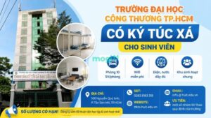 Kinh nghiệm thuê trọ gần trường Đại học Công Thương 10 Ký túc xá của trường Đại học Công Thương TP.HCM