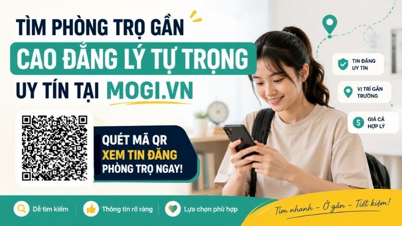 Kinh nghiệm thuê trọ gần trường Cao đẳng Lý Tự Trọng 7 Tìm phòng trọ gần Cao đẳng Lý Tự Trọng uy tín tại Mogi.vn
