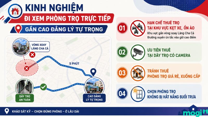 Kinh nghiệm thuê trọ gần trường Cao đẳng Lý Tự Trọng 4 Kinh nghiệm đi xem phòng trọ trực tiếp gần trường Lý Tự Trọng