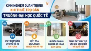 Kinh nghiệm thuê trọ gần trường Đại học Quốc tế 5 Kinh nghiệm quan trọng khi thuê trọ gần trường Đại học Quốc tế